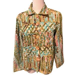 Life Style Petite Size PM Mixed Medium Short Jacket Granny Core Cottage Core